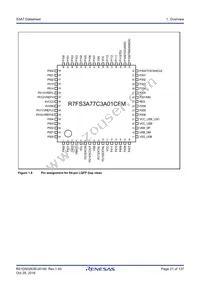 R7FS3A77C2A01CLK#AC1 Datasheet Page 21