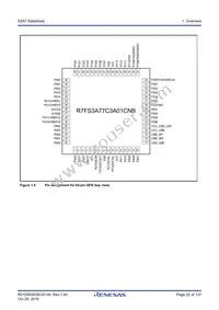 R7FS3A77C2A01CLK#AC1 Datasheet Page 22