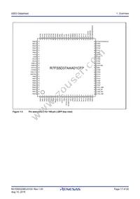 R7FS5D37A3A01CFP#AA0 Datasheet Page 17