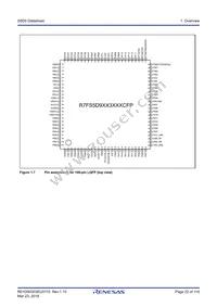 R7FS5D97E2A01CBG#AC0 Datasheet Page 22