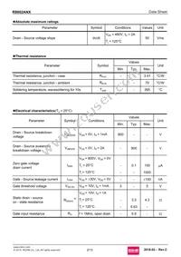 R8002ANX Datasheet Page 2