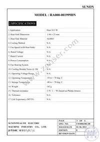 RA000-001999DN Datasheet Page 4