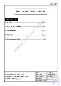 RA000-002999DN Datasheet Page 2