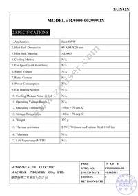 RA000-002999DN Datasheet Page 4