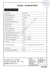 RA000-003999DN Datasheet Page 4