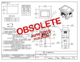 RA111C1100 Datasheet Cover