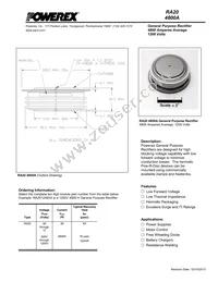 RA201248XX Datasheet Cover