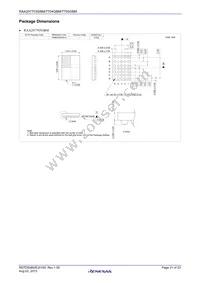 RAA207705GBM#HC0 Datasheet Page 21