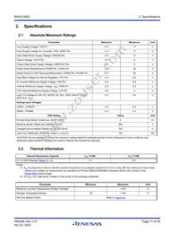 RAA2108252GLG#AG0 Datasheet Page 11