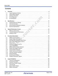 RAA2108502GLG#AG0 Datasheet Page 2