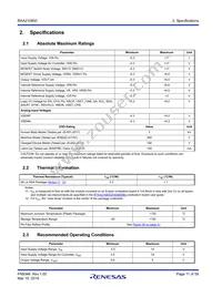 RAA2108502GLG#AG0 Datasheet Page 11