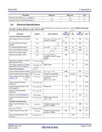 RAA2108502GLG#AG0 Datasheet Page 12