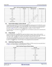 RAA2108502GLG#AG0 Datasheet Page 22