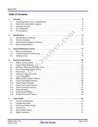 RAA2108702GLG#AG0 Datasheet Page 3