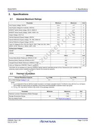 RAA2108702GLG#AG0 Datasheet Page 13