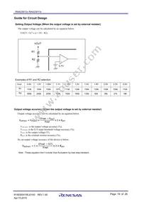 RAA230132GSB#HA0 Datasheet Page 19