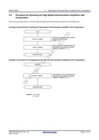 RAA730502DFP#AC0 Datasheet Page 17