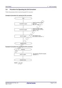 RAA730502DFP#AC0 Datasheet Page 21