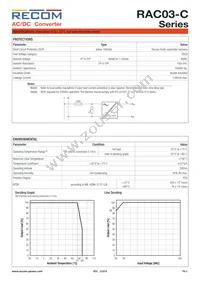 RAC03-09SC Datasheet Page 3