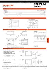 RAC04-0512DA/277 Datasheet Page 2