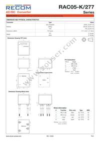RAC05-12SK/277/W Datasheet Page 6