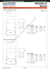 RAC05-15DC/W Datasheet Page 6