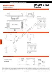 RAC10-3.3SA-E-ST Datasheet Page 2