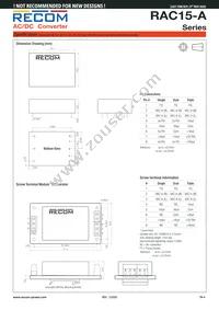 RAC15-0515TA-E-ST Datasheet Page 4