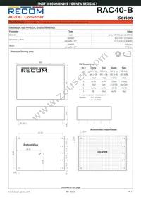 RAC40-0515TB-ST Datasheet Page 4