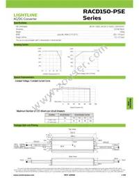 RACD150-48-PSE Datasheet Page 2
