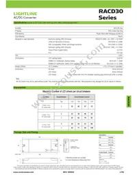 RACD30-700 Datasheet Page 2