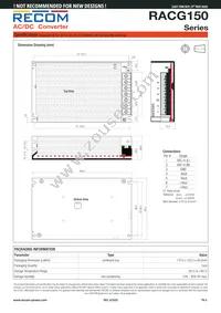 RACG150-48S Datasheet Page 5