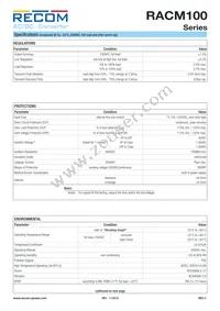 RACM100-48S/OF Datasheet Page 3