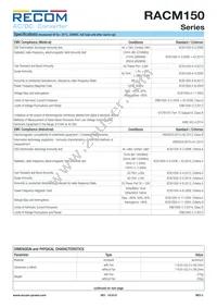 RACM150-48S/F Datasheet Page 5