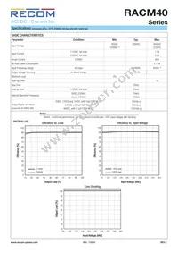 RACM40-05S-ST Datasheet Page 2