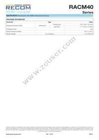 RACM40-05S-ST Datasheet Page 8