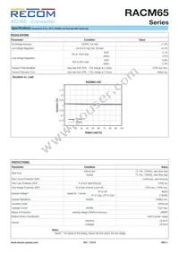 RACM65-05S-ST Datasheet Page 3