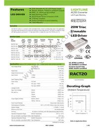 RACT20-500-US Datasheet Cover