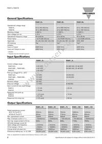 RAM1A23D25 Datasheet Page 2