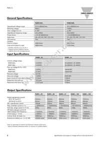 RAM1A60D100G Datasheet Page 2