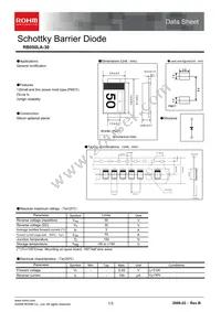 RB050LA-30TR Datasheet Cover