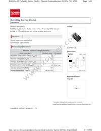 RB050M-30TR Datasheet Cover