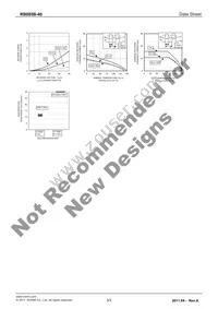 RB085B-40TL Datasheet Page 3