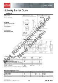 RB085B-90TL Datasheet Cover