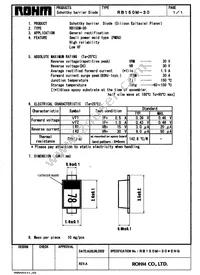 RB150M-30TR Datasheet Cover