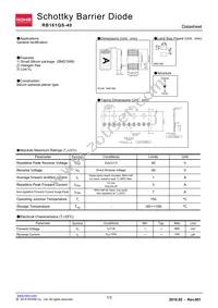 RB161QS-40T18R Datasheet Cover
