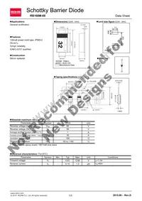 RB168M-60TR Datasheet Cover