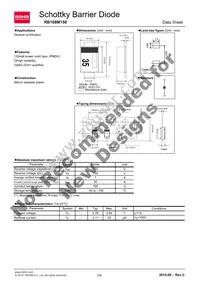 RB168M150DDTR Datasheet Cover