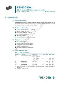 RB520CS30L Datasheet Cover