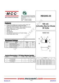 RB520G-30-TP Datasheet Cover